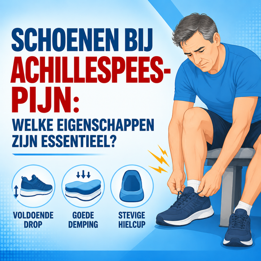 Schoenen bij achillespeespijn: welke eigenschappen zijn essentieel?