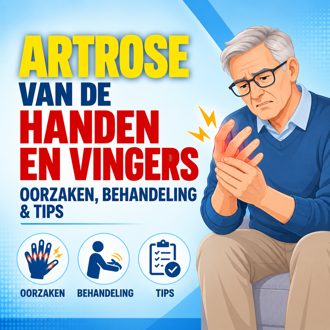 Artrose van de handen en vingers: bewegen en dagelijks leven
