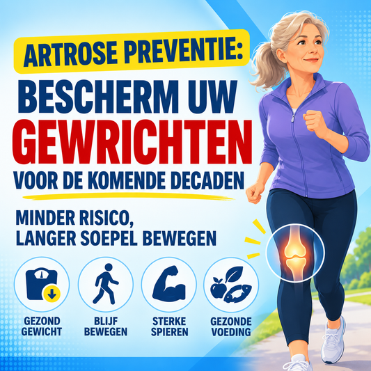 Artrose preventie: hoe u uw gewrichten beschermt voor de komende decennia
