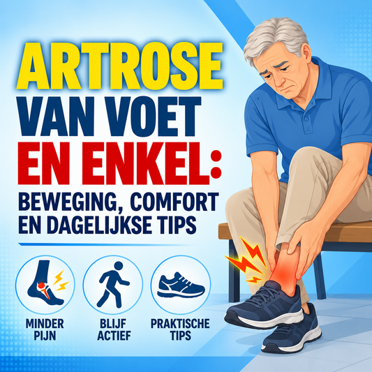 Artrose van voet en enkel: beweging, comfort en dagelijkse tips
