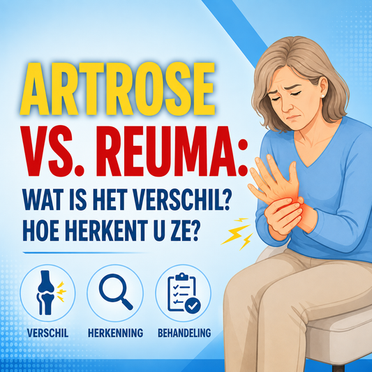 Artrose versus reuma: wat is het verschil en hoe herkent u ze?