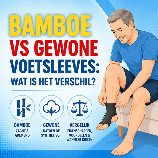 Bamboe vs gewone voetsleeves: wat is het verschil?