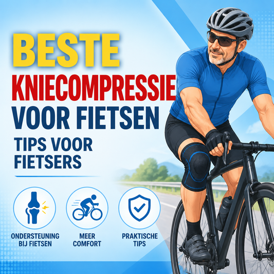 Beste kniecompressie voor fietsen: tips voor fietsers