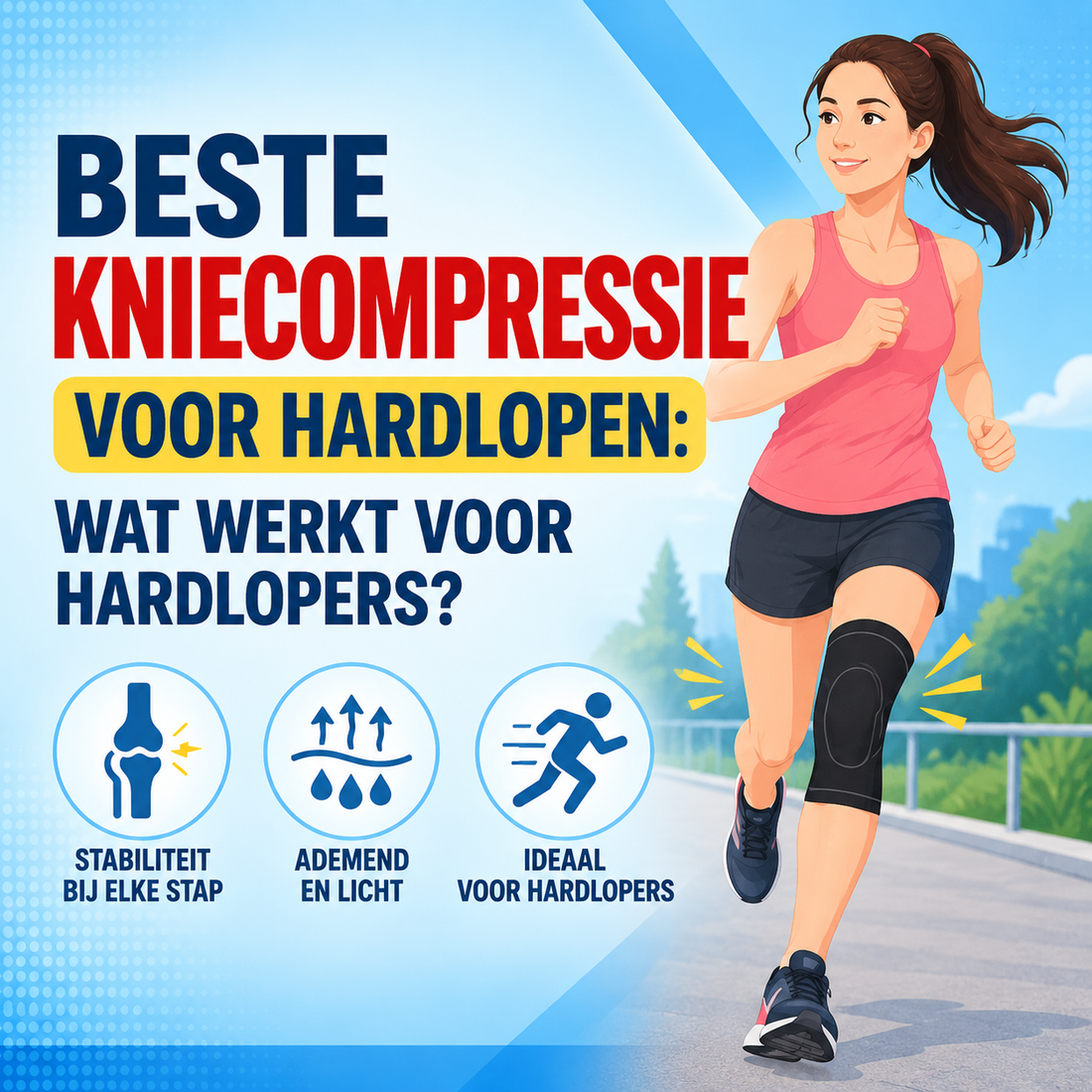 Beste kniecompressie voor hardlopen: wat werkt voor hardlopers?