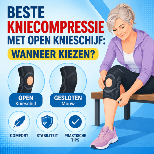 Beste kniecompressie met open knieschijf: wanneer kiezen?
