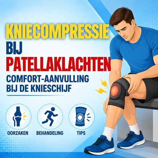 Kniecompressie bij patellaklachten: comfort-aanvulling bij de knieschijf