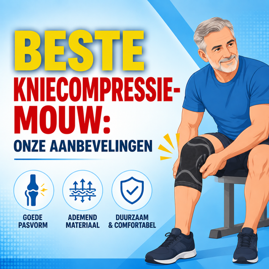 Beste kniecompressiemouw: onze aanbevelingen