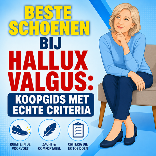 Beste schoenen bij hallux valgus: koopgids met echte criteria