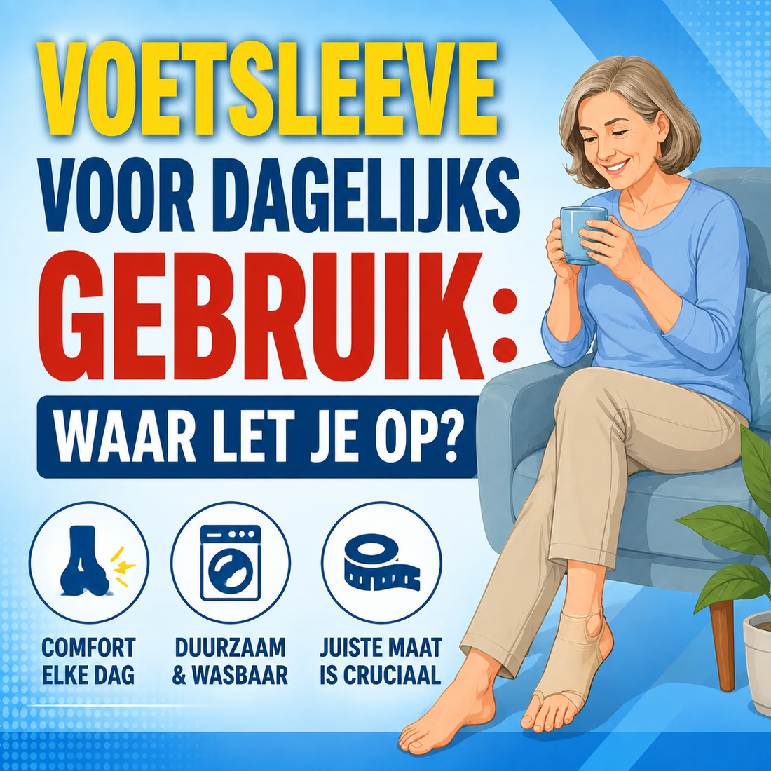 Beste voetsleeves voor dagelijks gebruik: waar let je op?