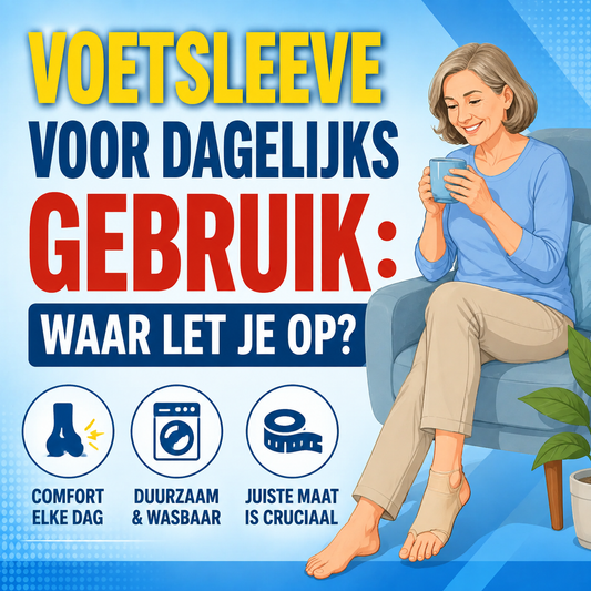 Beste voetsleeves voor dagelijks gebruik: waar let je op?