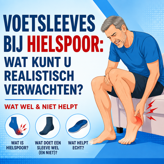 Voetsleeves bij hielspoor: wat kunt u realistisch verwachten?