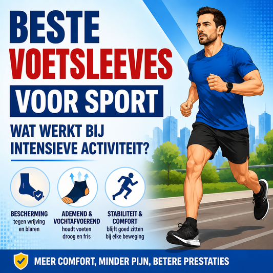Beste voetsleeves voor sport: wat werkt bij intensieve activiteit?
