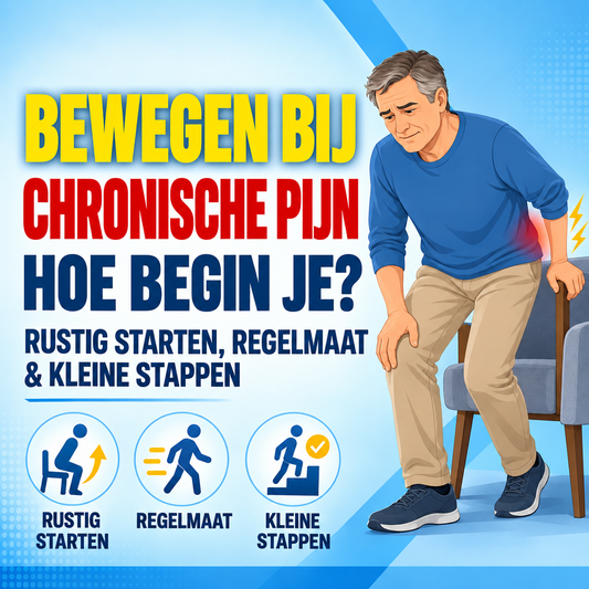 Bewegen bij chronische pijn: hoe begin je?
