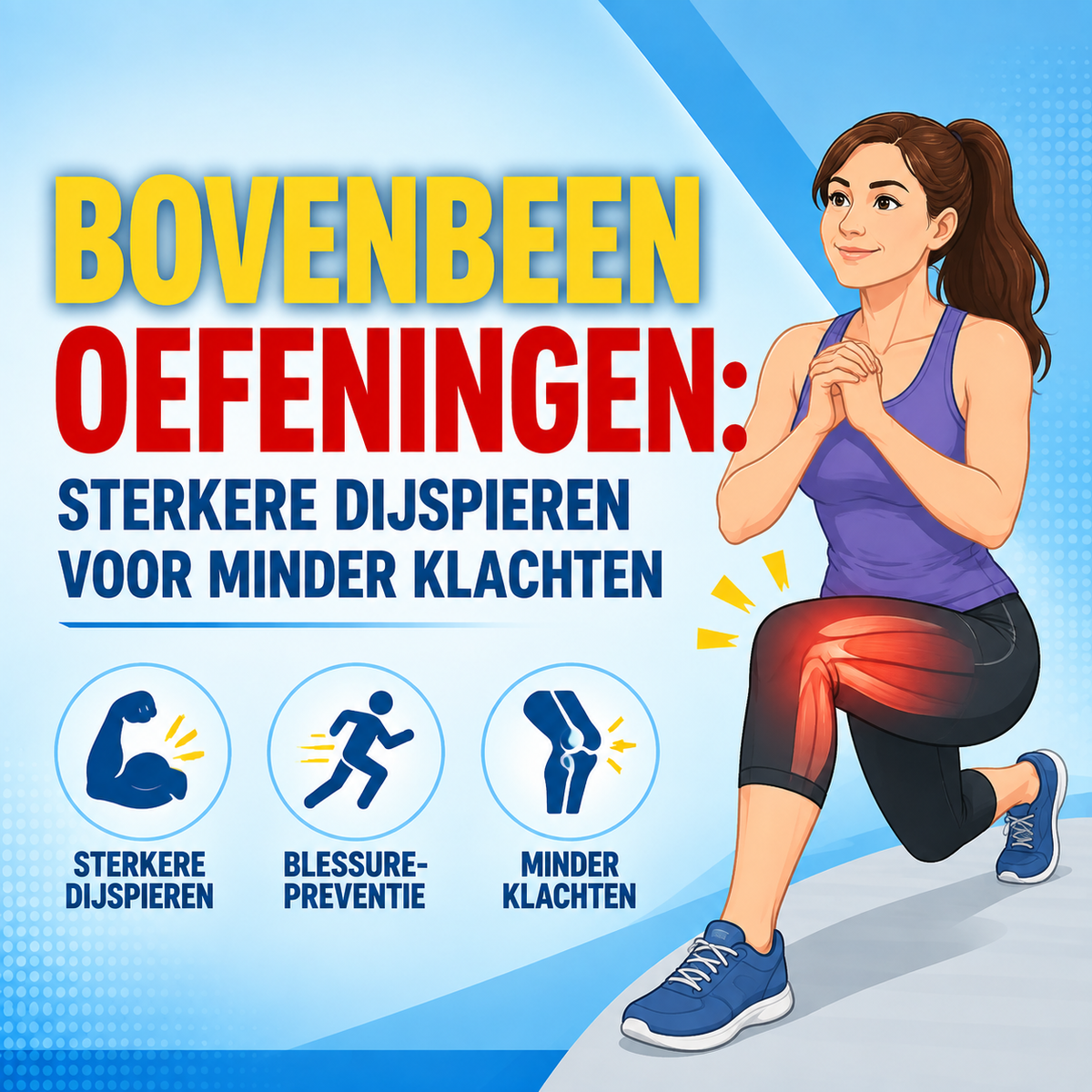 Bovenbeen oefeningen: het complete dijspier-versterkingsprogramma