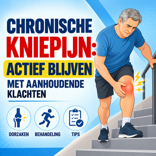 Chronische kniepijn: actief blijven met aanhoudende klachten