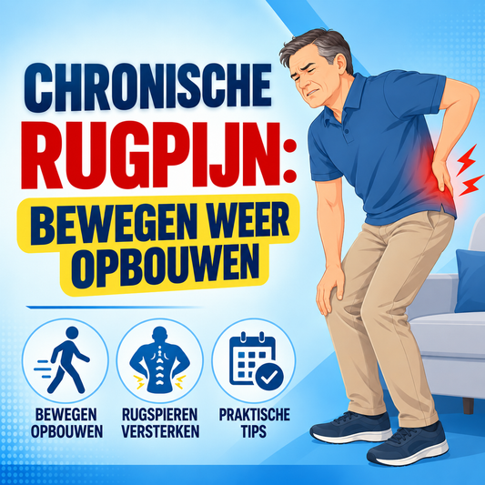 Chronische rugpijn: bewegen weer opbouwen