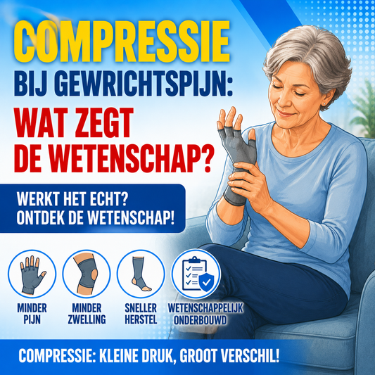Compressie bij gewrichtspijn: wat zegt de wetenschap?