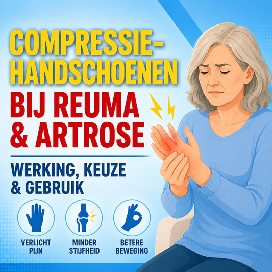 Compressiehandschoenen bij reuma en artrose: werking, keuze en gebruik