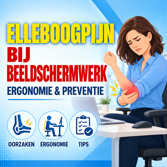 Elleboogpijn bij beeldschermwerk: ergonomie en preventie