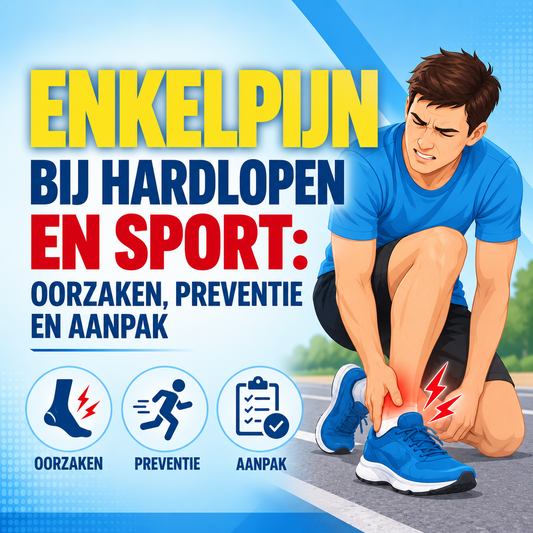 Enkelpijn bij hardlopen en sport: oorzaken, preventie en aanpak