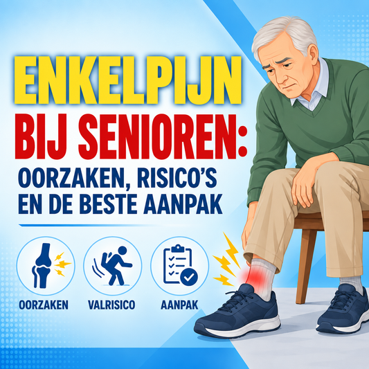 Enkelpijn bij senioren: oorzaken, risico's en de beste aanpak