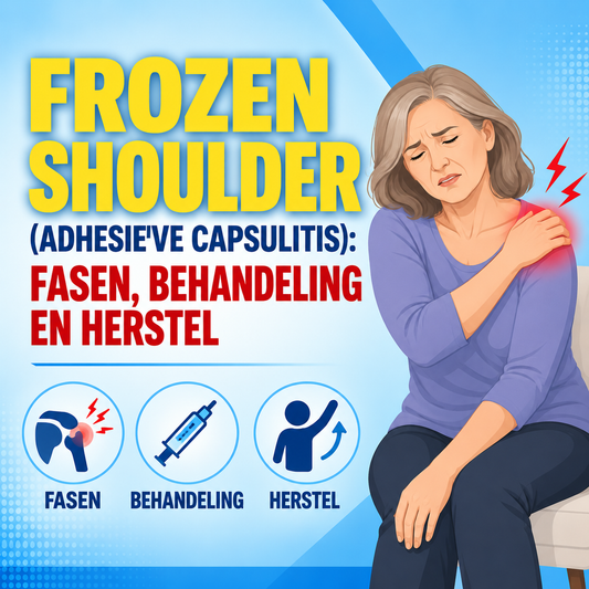 Frozen shoulder (adhesieve capsulitis): fasen, behandeling en herstel