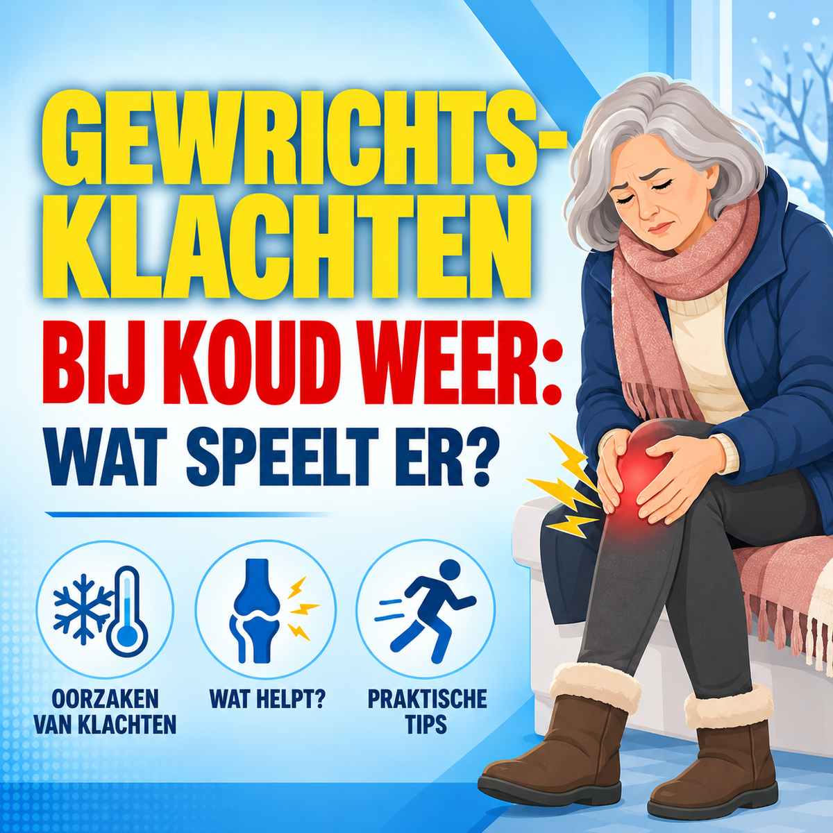 Gewrichtsklachten bij koud weer: wat speelt er?
