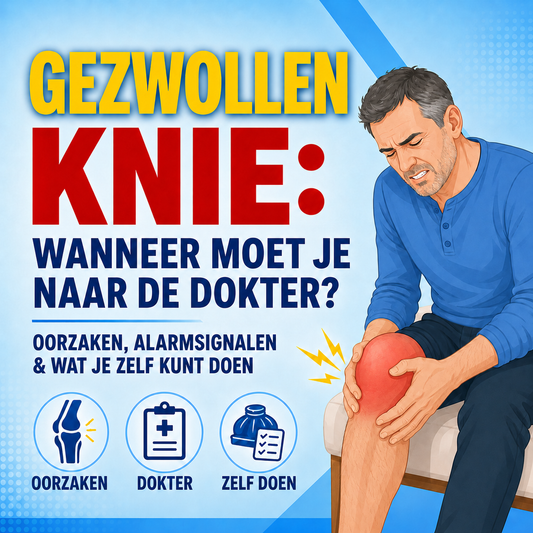 Gezwollen knie: wanneer moet je naar de dokter?