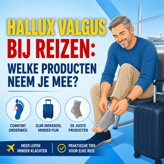 Hallux valgus oplossing bij reizen: welke producten neem je mee?