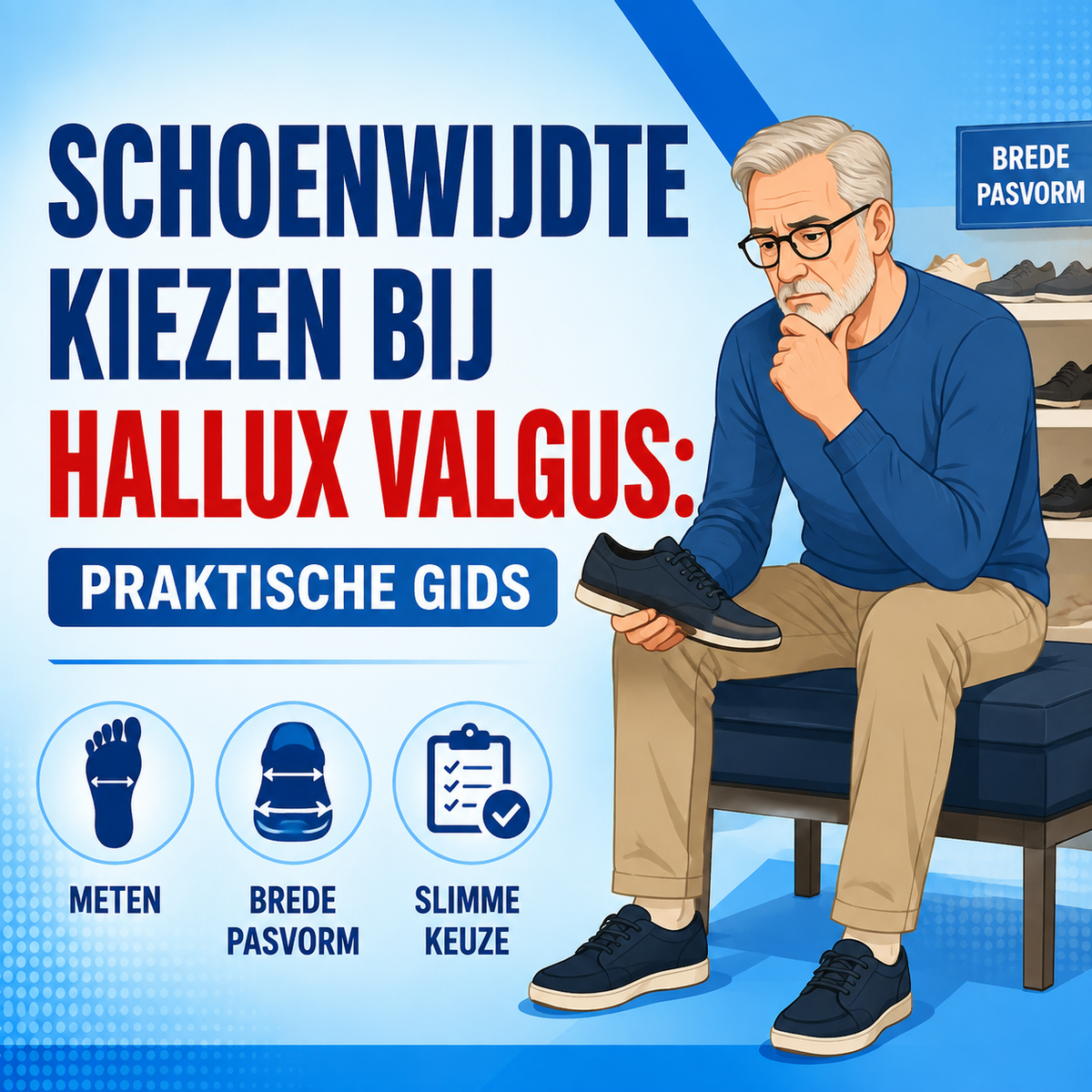 Schoenwijdte kiezen bij hallux valgus: praktische gids