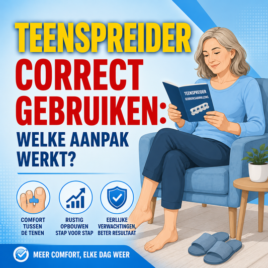 Hallux teenspreidder correct gebruiken: welke aanpak werkt?