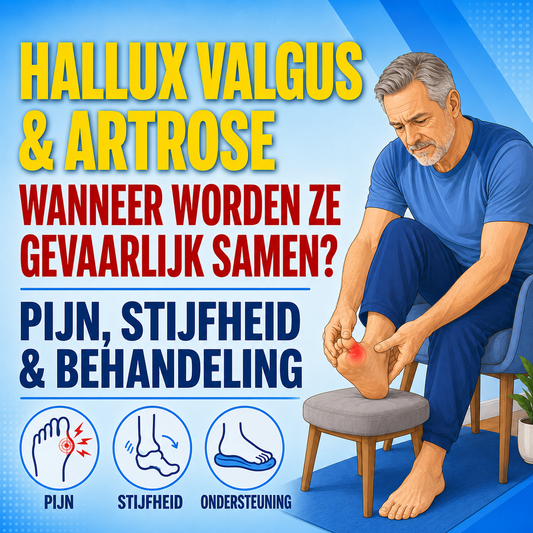 Hallux valgus en artrose: wanneer worden ze gevaarlijk samen?