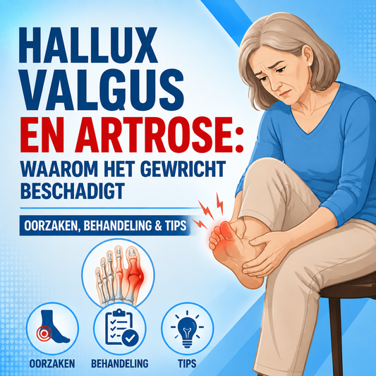 Hallux valgus en artrose: wanneer de standsafwijking het gewricht beschadigt