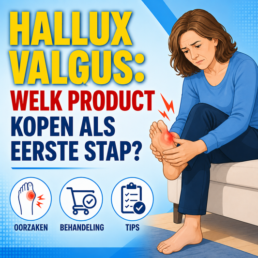 Hallux valgus: welk product kopen als eerste stap?