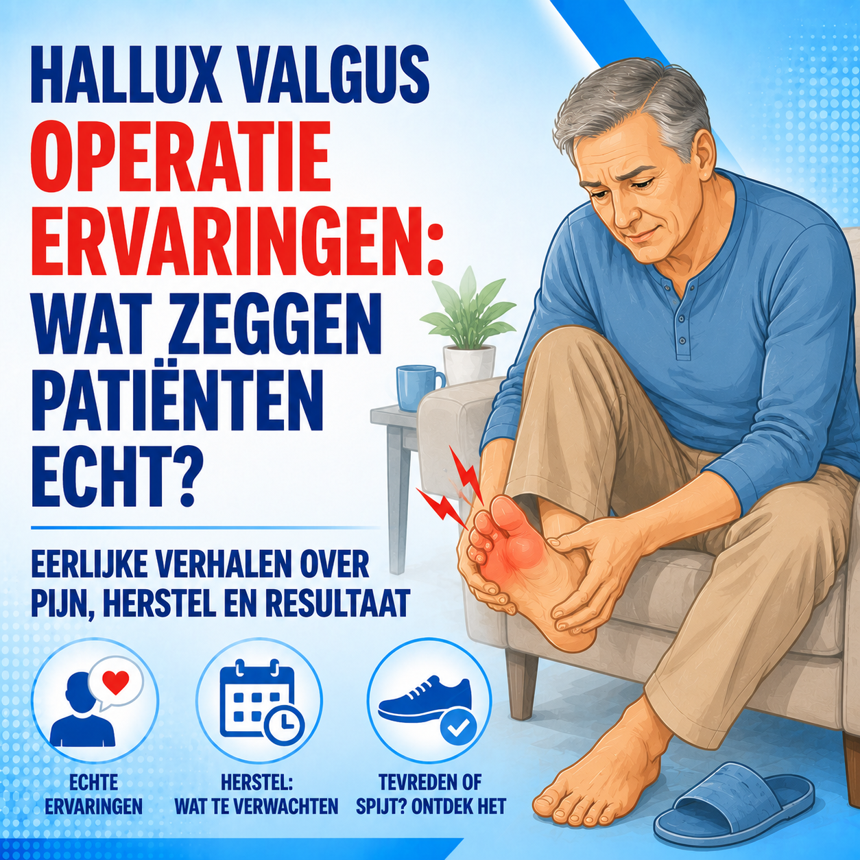 Hallux valgus operatie ervaringen: wat zeggen patiënten echt?