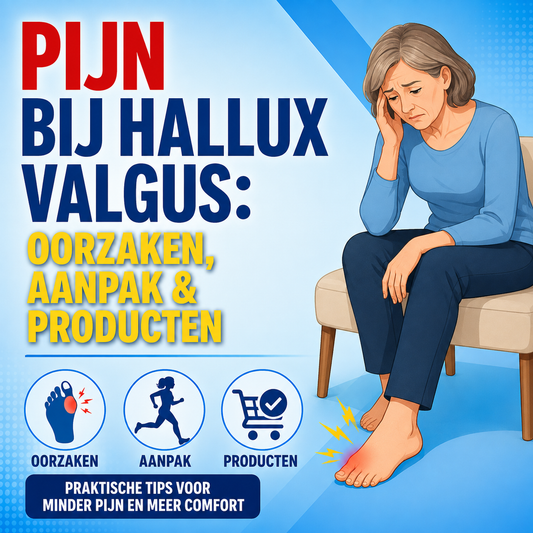 Pijn verminderen bij hallux valgus: praktische aanpak en welke producten je kunt kiezen