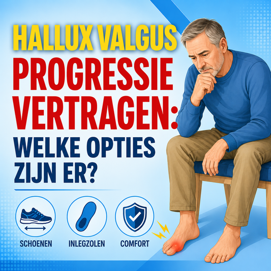 Hallux valgus progressie vertragen: welke opties zijn er?