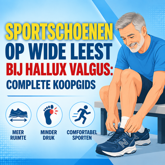 Sportschoenen op wide leest bij hallux valgus: complete koopgids