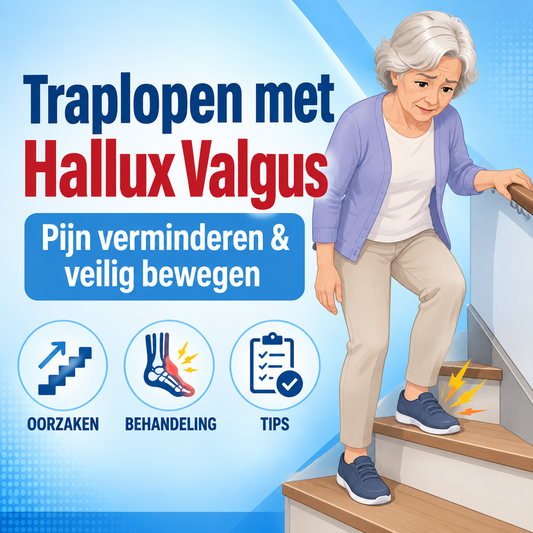 Traplopen met hallux valgus: waarom het pijnlijk is en wat helpt