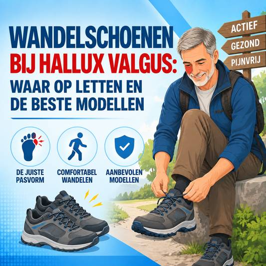Wandelschoenen bij hallux valgus: waar op letten en de beste modellen