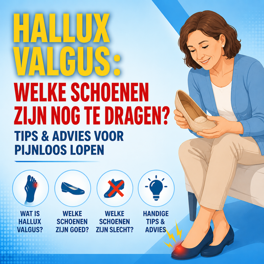Hallux valgus: welke schoenen zijn nog te dragen?