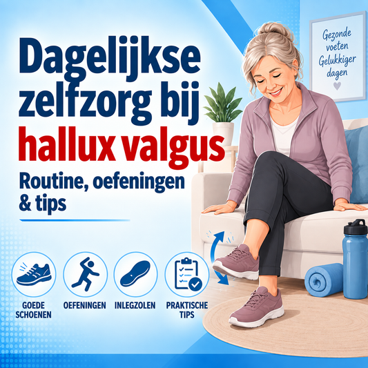 Dagelijkse zelfzorg bij hallux valgus: een praktisch routineplan