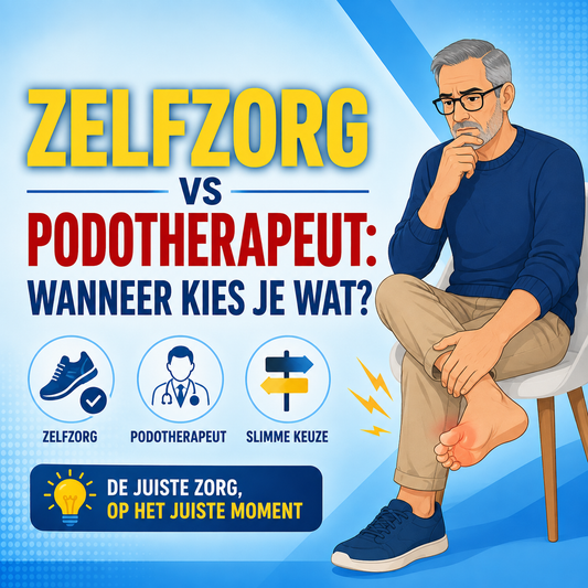 Hallux zelfzorg vs podotherapeut: wanneer kies je wat?