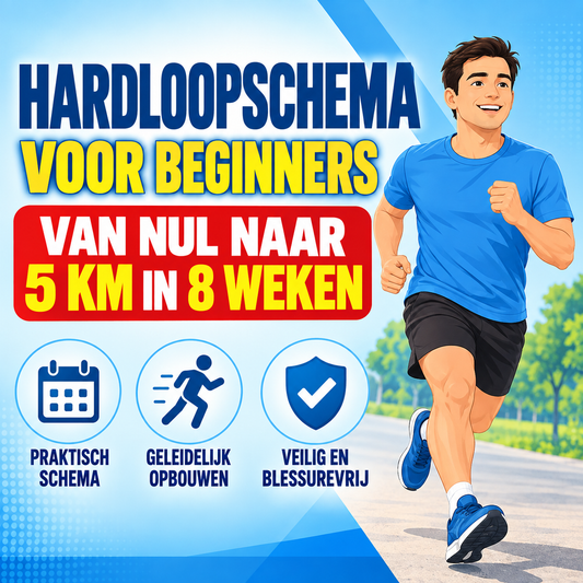 Hardloopschema voor beginners: van nul naar 5 km in 8 weken