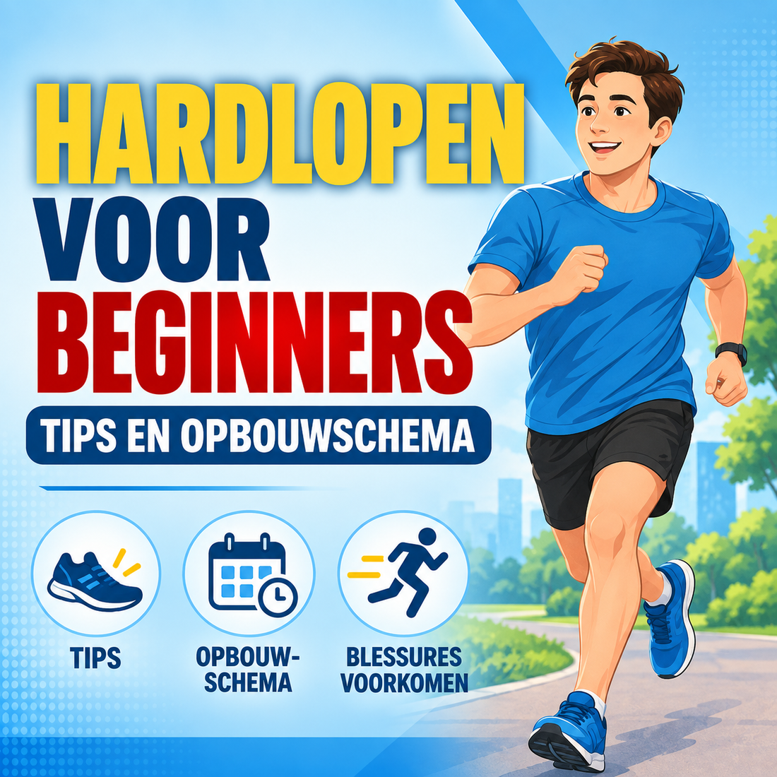 Hardlopen voor beginners: tips en opbouwschema