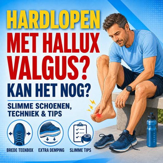 Hardlopen met hallux valgus: kan het nog en hoe?