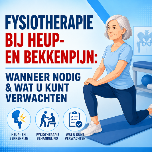 Fysiotherapie bij heup- en bekkenpijn: wanneer is het nodig en wat kunt u verwachten?