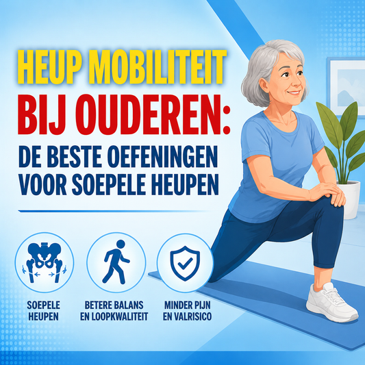 Heup mobiliteit bij ouderen: de beste oefeningen voor soepele heupen