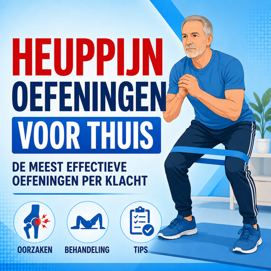 Heuppijn oefeningen voor thuis: de meest effectieve oefeningen per klacht