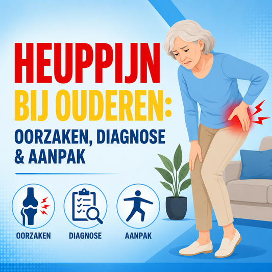 Heuppijn bij ouderen: oorzaken, diagnose en de complete aanpak